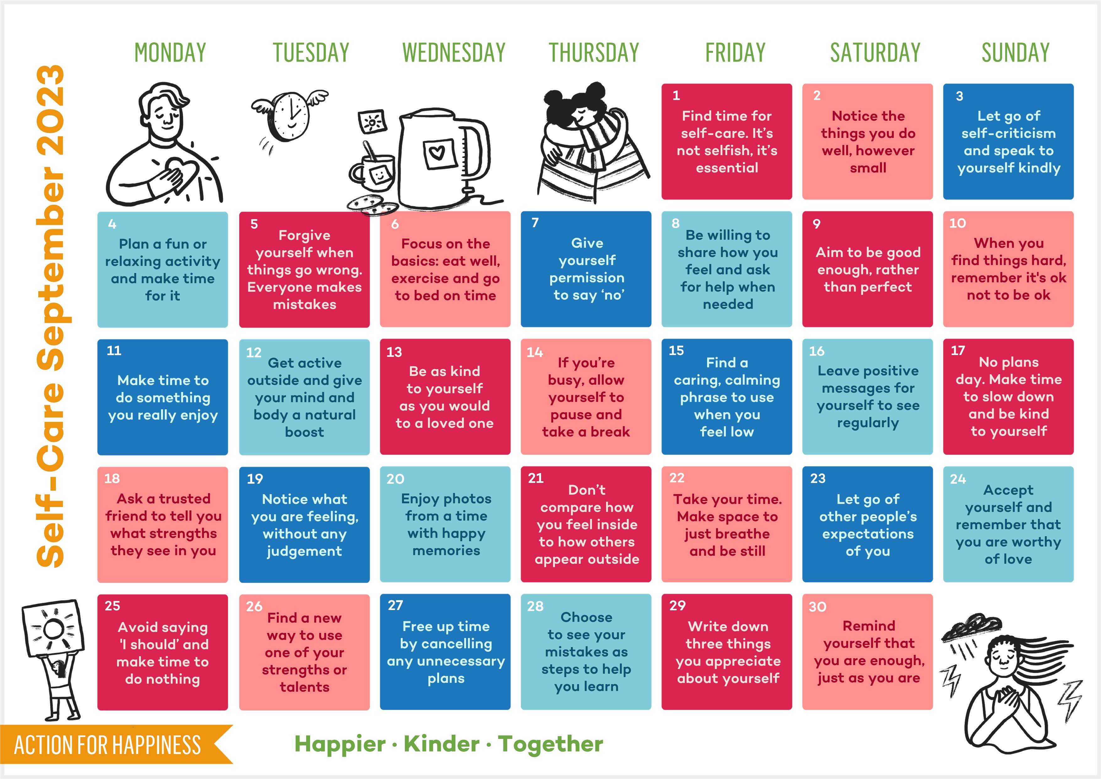 September Self-Care Month